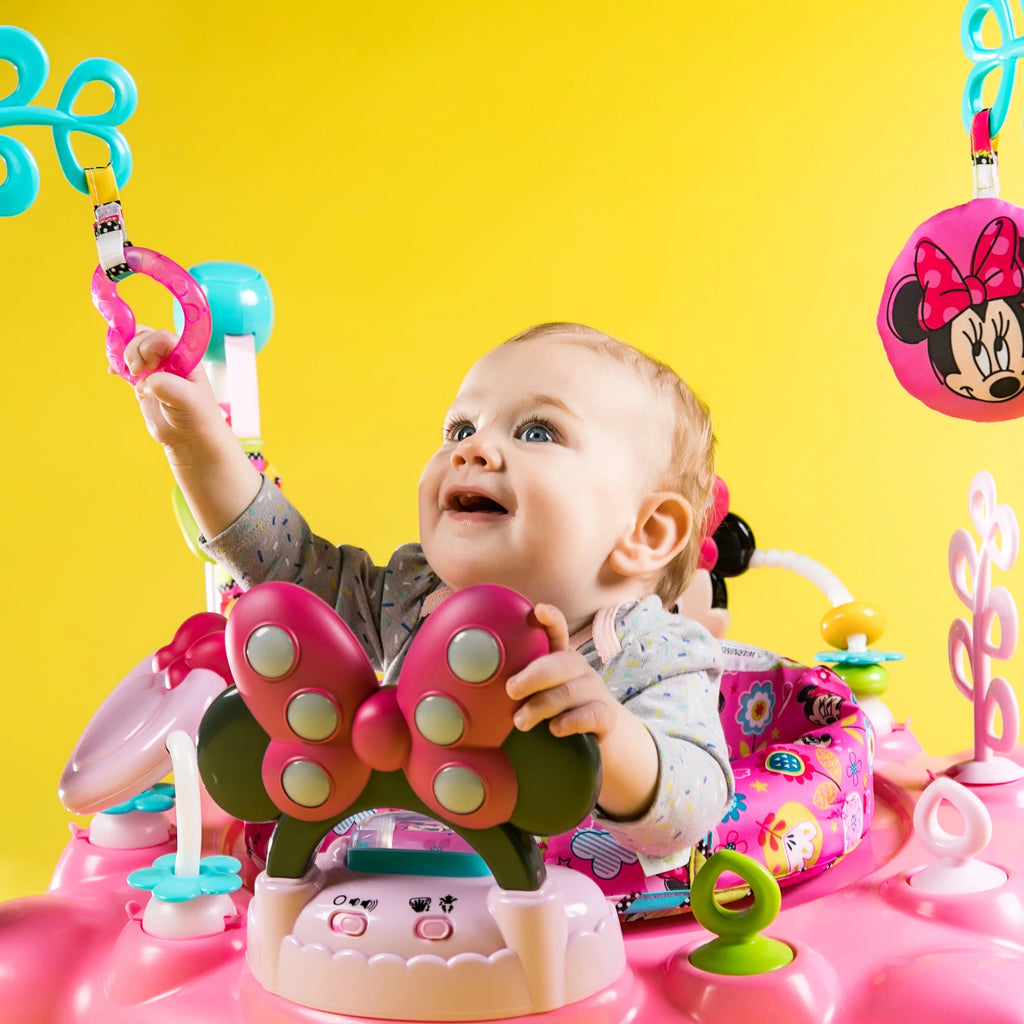 Disney Baby Minnie Mouse Activity Jumper with Lights and Melodies S59591