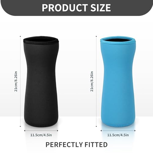 2 Pack Black Sleeve for 22oz Water Bottle G529816