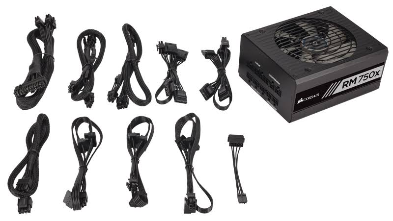 750W Fully Modular 80 Plus Gold Power Supply V681