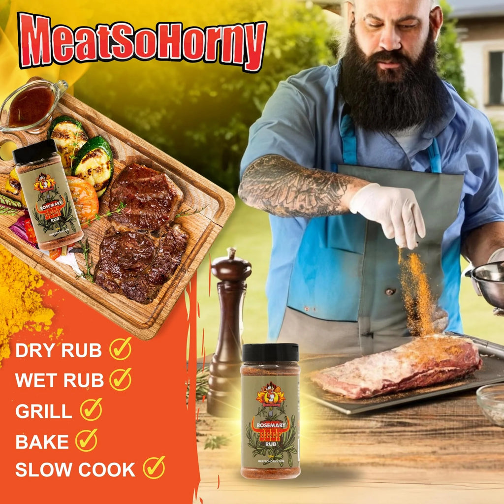 Rosemary Beef BBQ Rub, 12 Oz C653