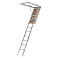 Aluminum Attic Ladder, 350-Lb. Duty Rating, 12-ft. R328