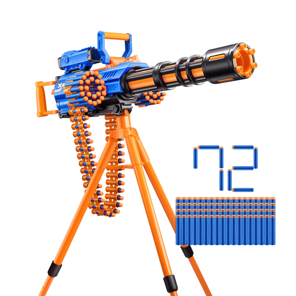72 Dart Motorized Plastic Dart Blaster Y30749