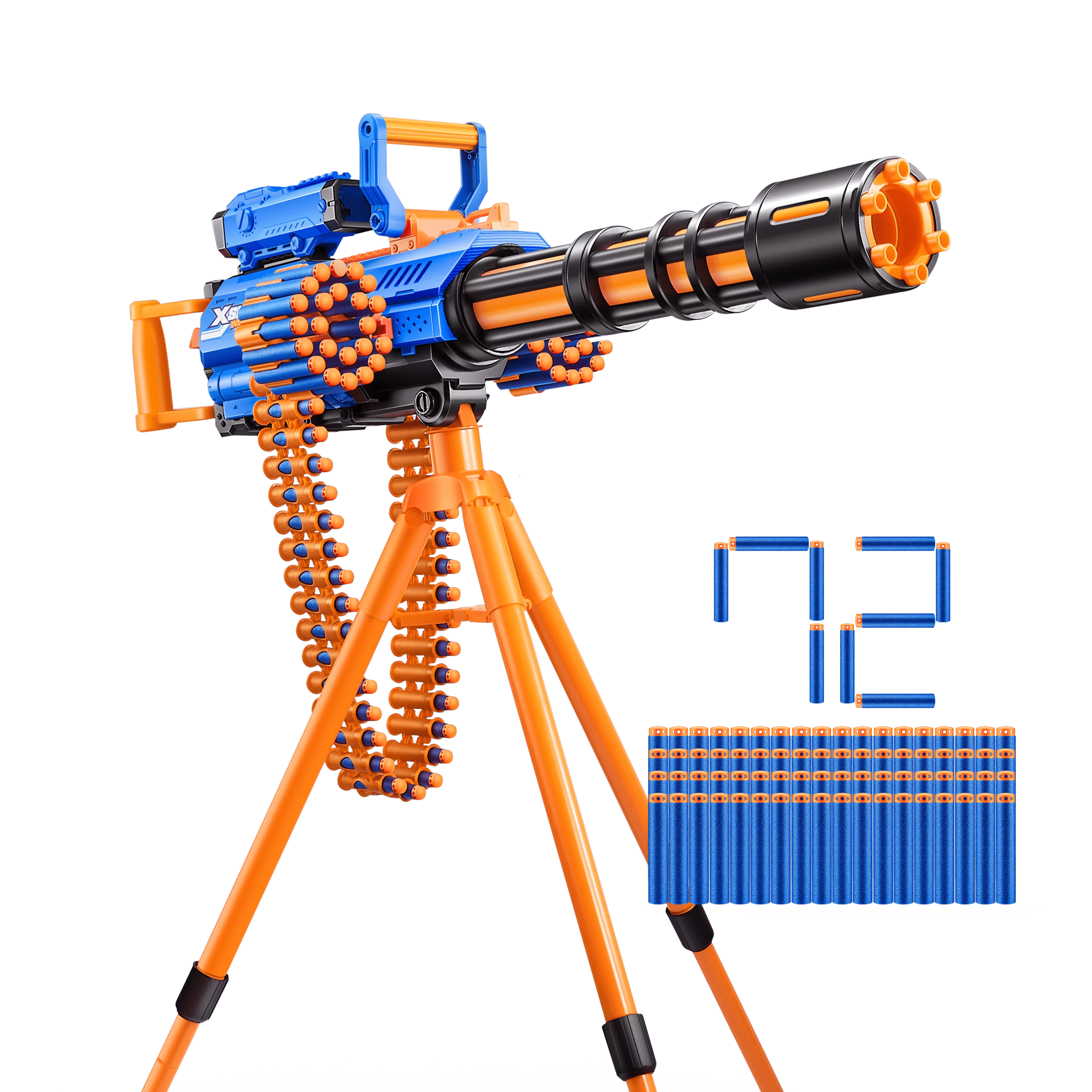 72 Dart Motorized Plastic Dart Blaster Y30749