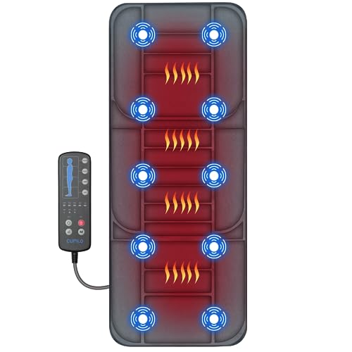 5 Vibration Modes 3 Levels Back Massager Pad with Heat P1995