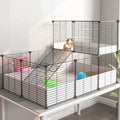 Guinea Pig Cage with Waterproof Plastic Bottom A8747