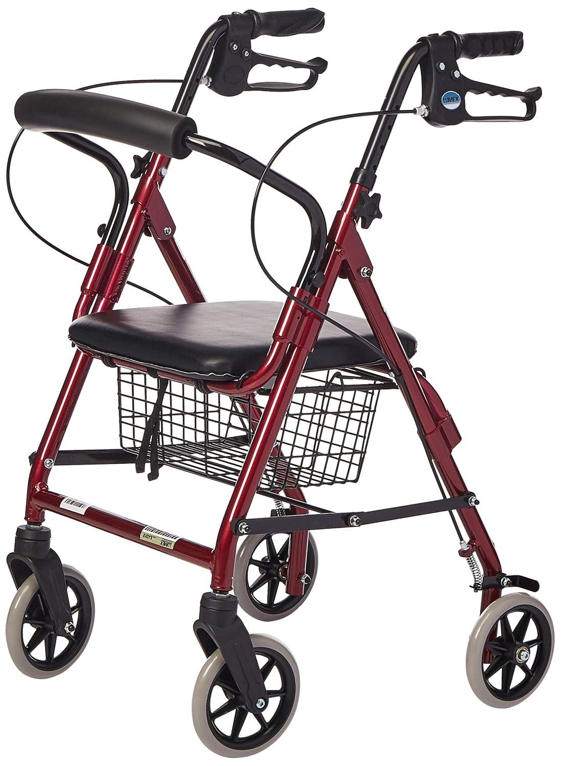 Small & Narrow Rollator Walker with Seat D836