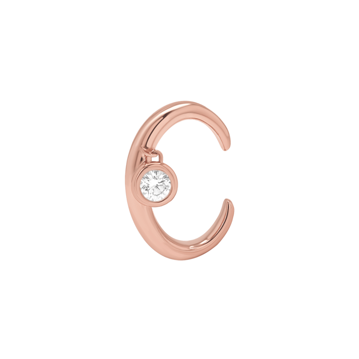 Diamond Drop Ear Cuff T272