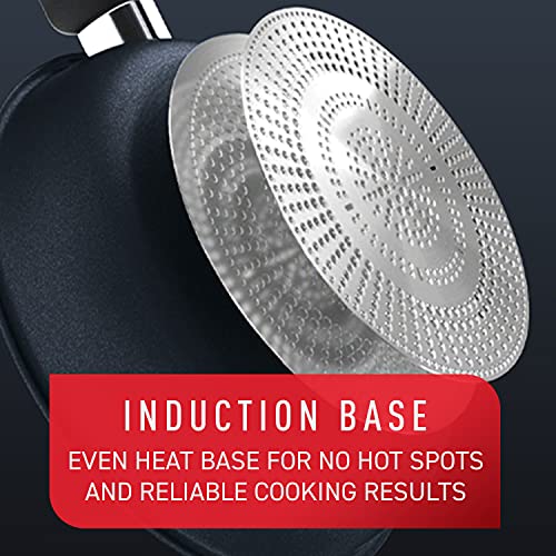 12 Piece Nonstick Cookware Set Black C390
