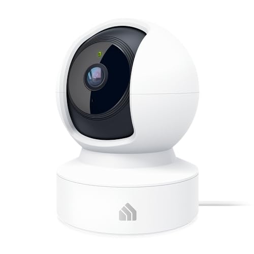 1080p HD Smart Security Camera with Night Vision, White D407