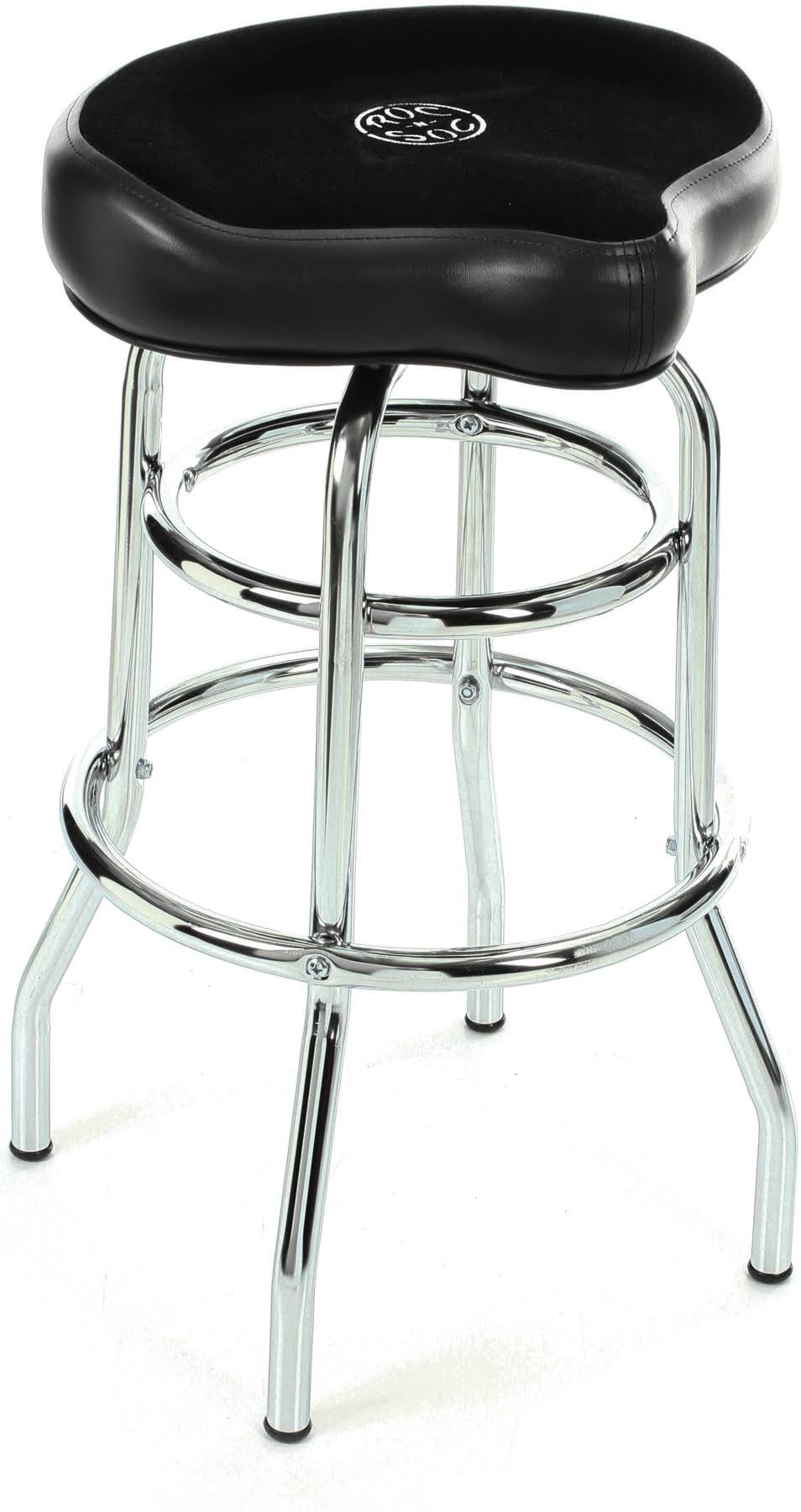 Black Tall Saddle Seat Stool E861
