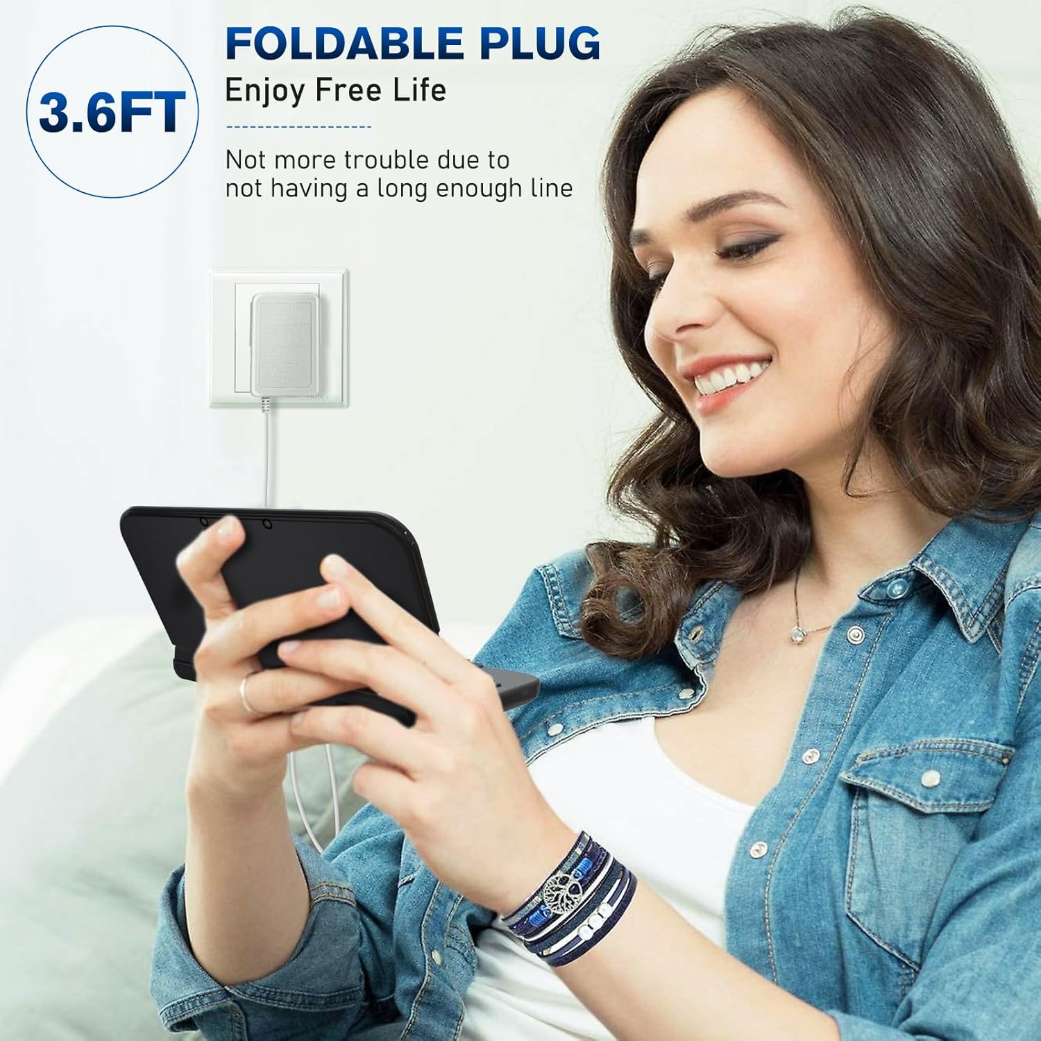 AC Charger Power Adapter Compatible with Nintendo 3DS A4959