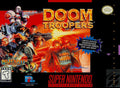 Restored Doom Troopers SNES Shooter Game B75429