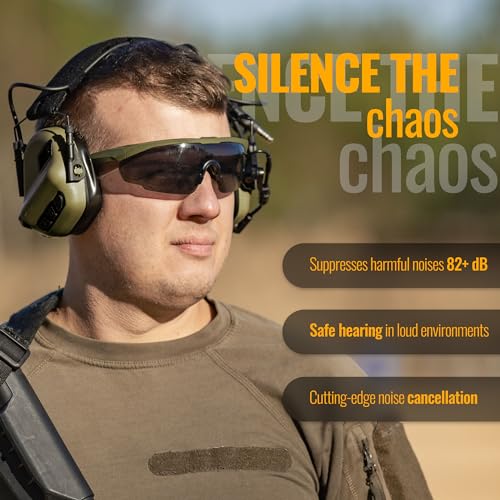 Tactical Communication Headset with Helmet Mount Adapters R577