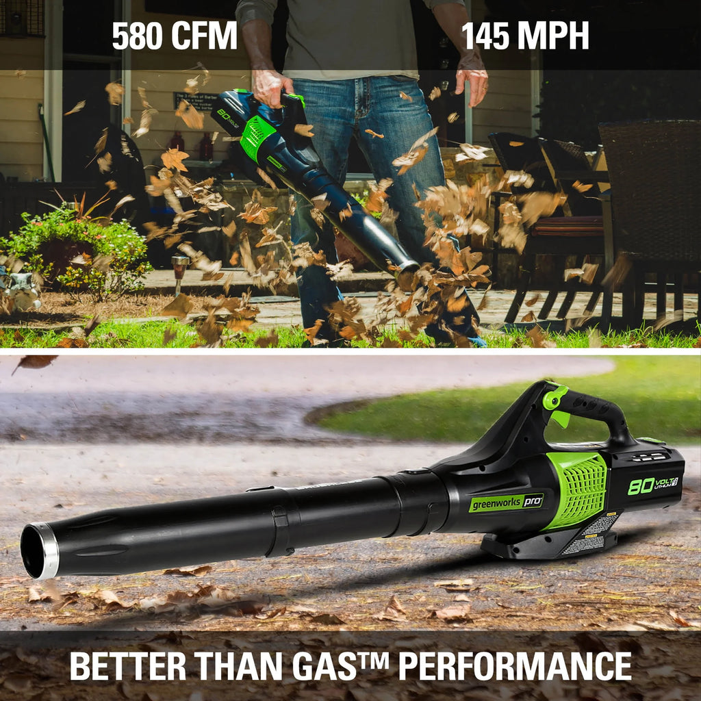 80V Brushless Leaf Blower with 2.5 Ah Battery & Charger S905655