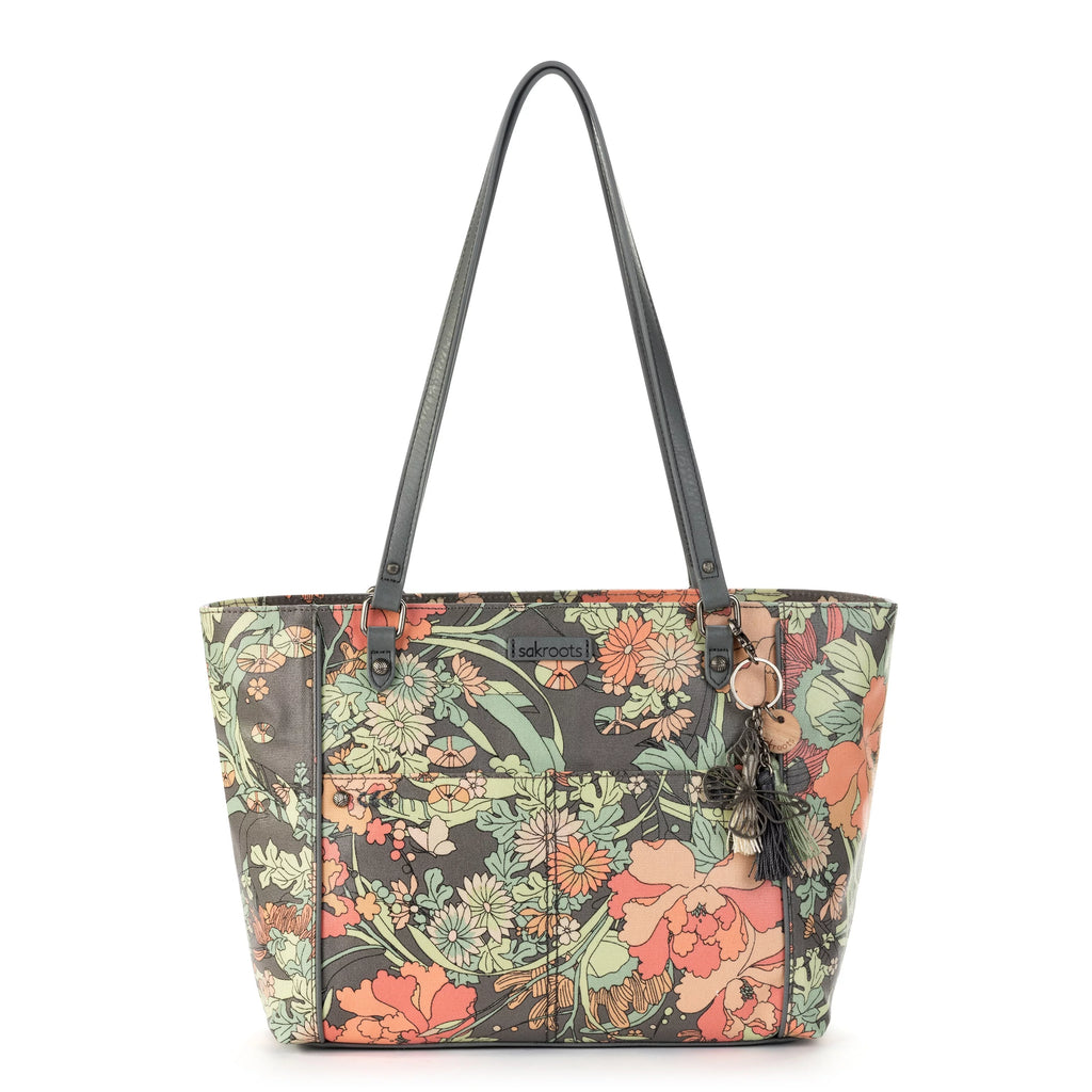 Cotton Coated Canvas Tote X20946