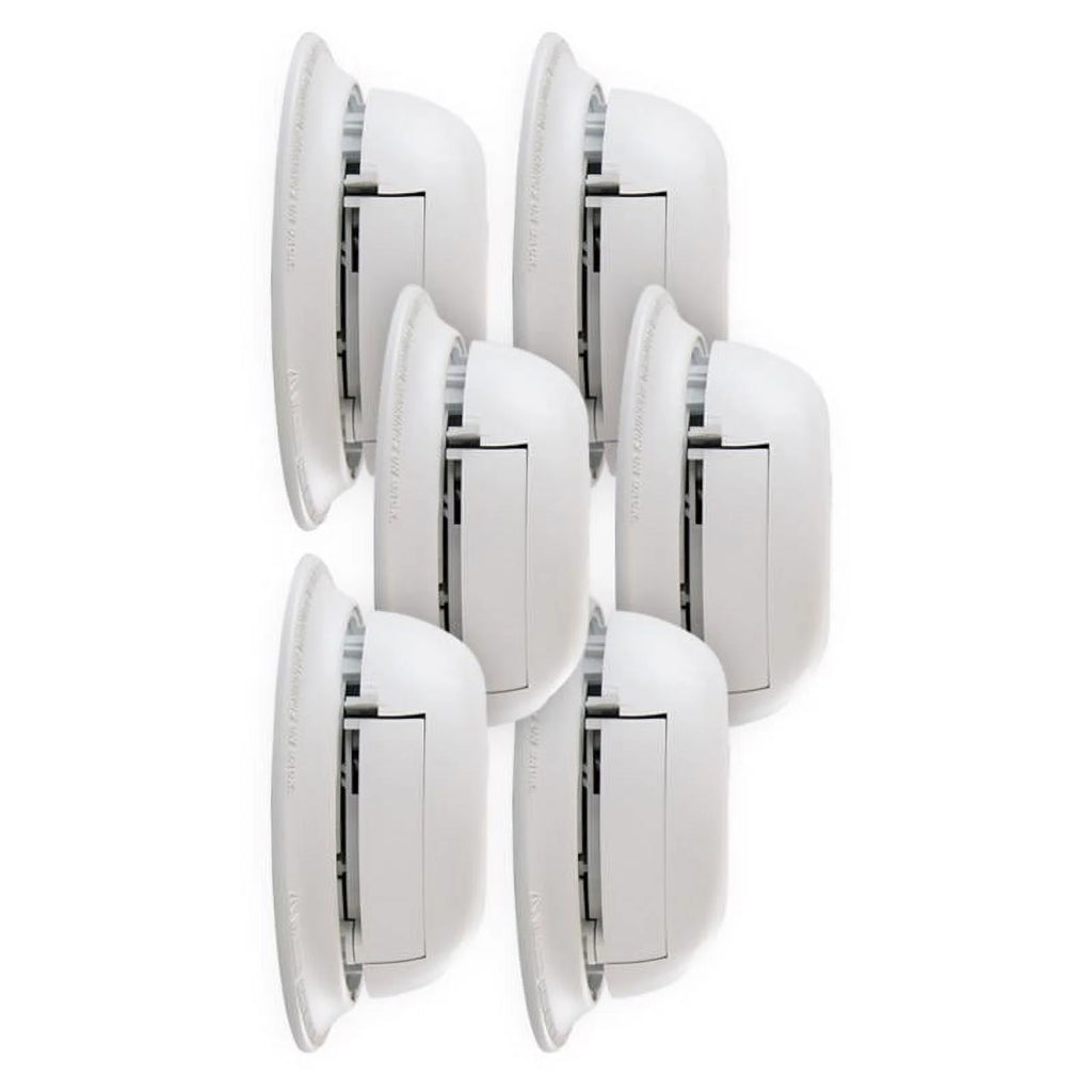 Hard-Wired Ionization Smoke Fire Detector with Battery Back-up O66267