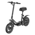White Electric Scooter with Seat, 12" Pneumatic Tire, 400W Motor O603739