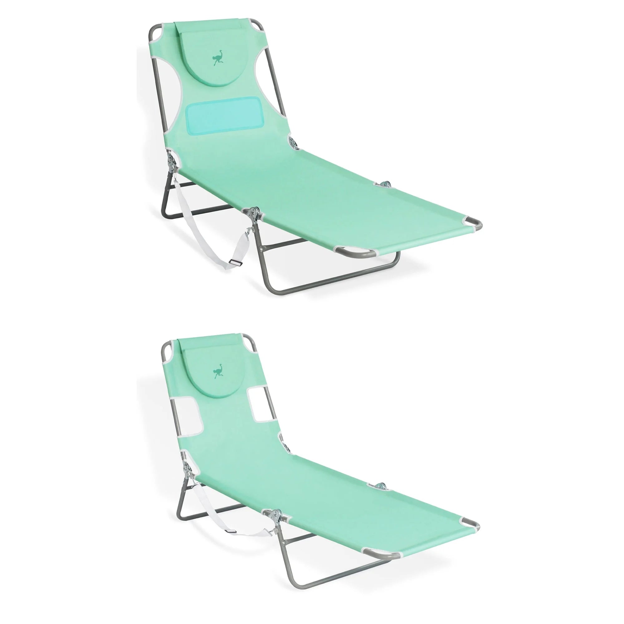 Teal Chaise Sunbathing Pool Chair B63823