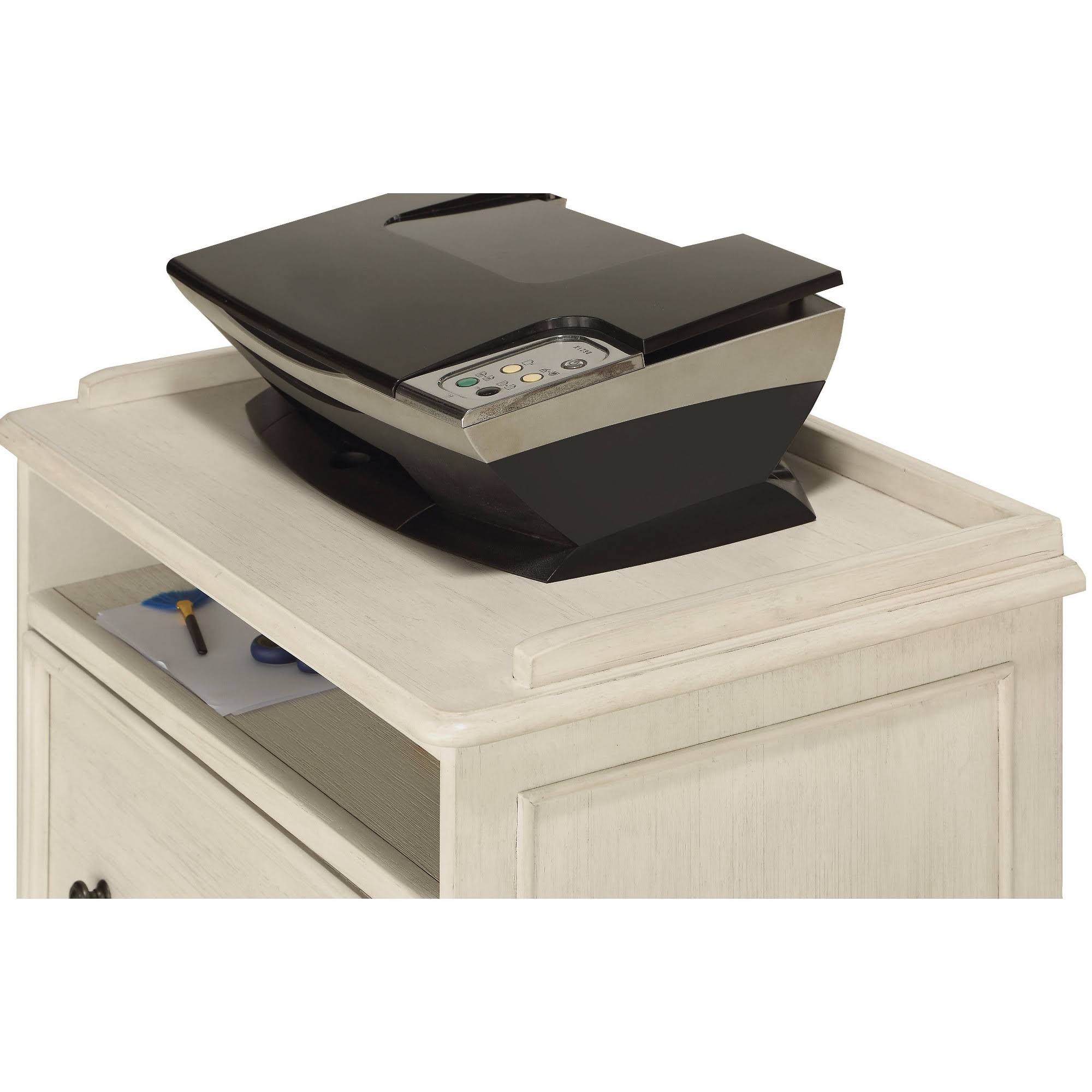 Antique White File Cabinet V79905