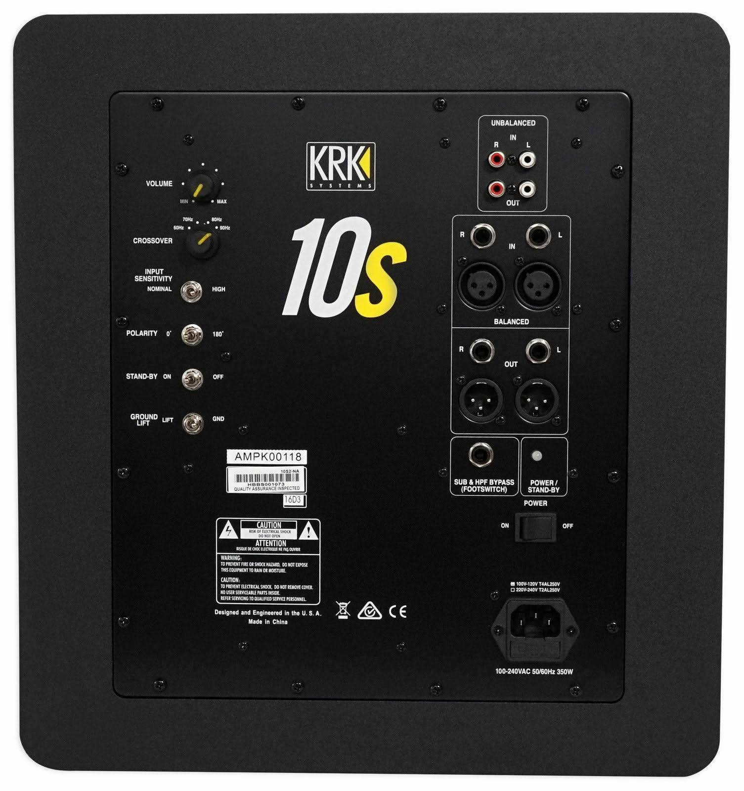 10x22 Powered Studio Subwoofer E2220