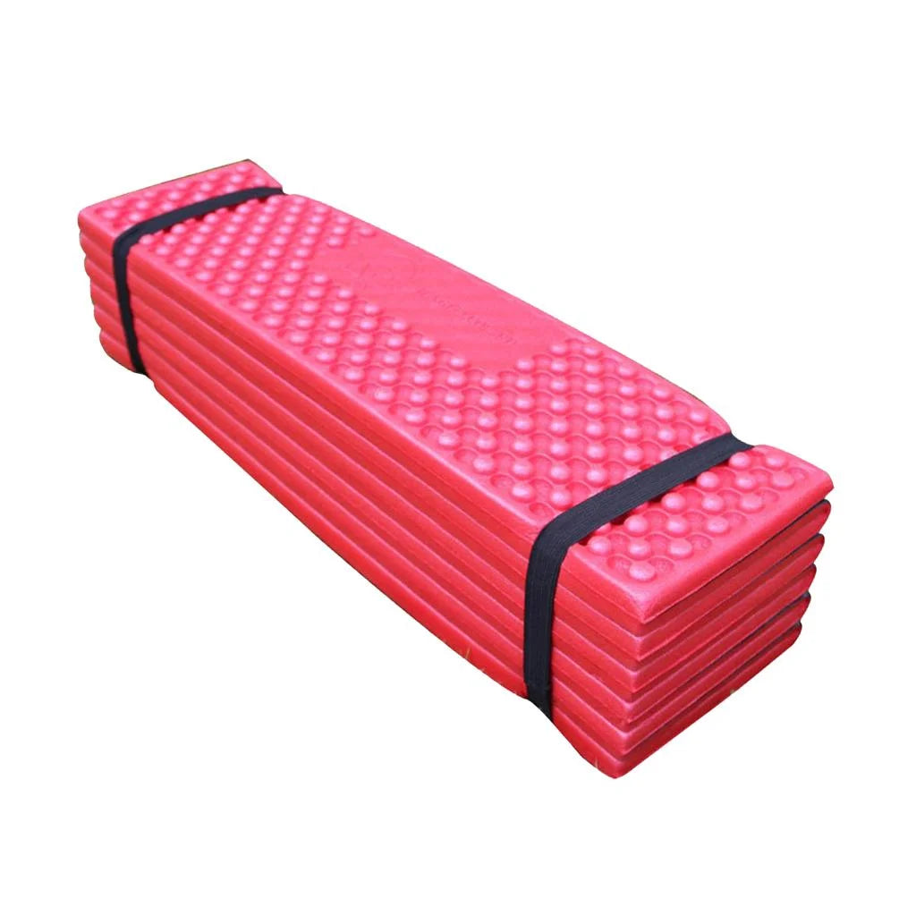 Red Portable Folding Camping Mat U6672