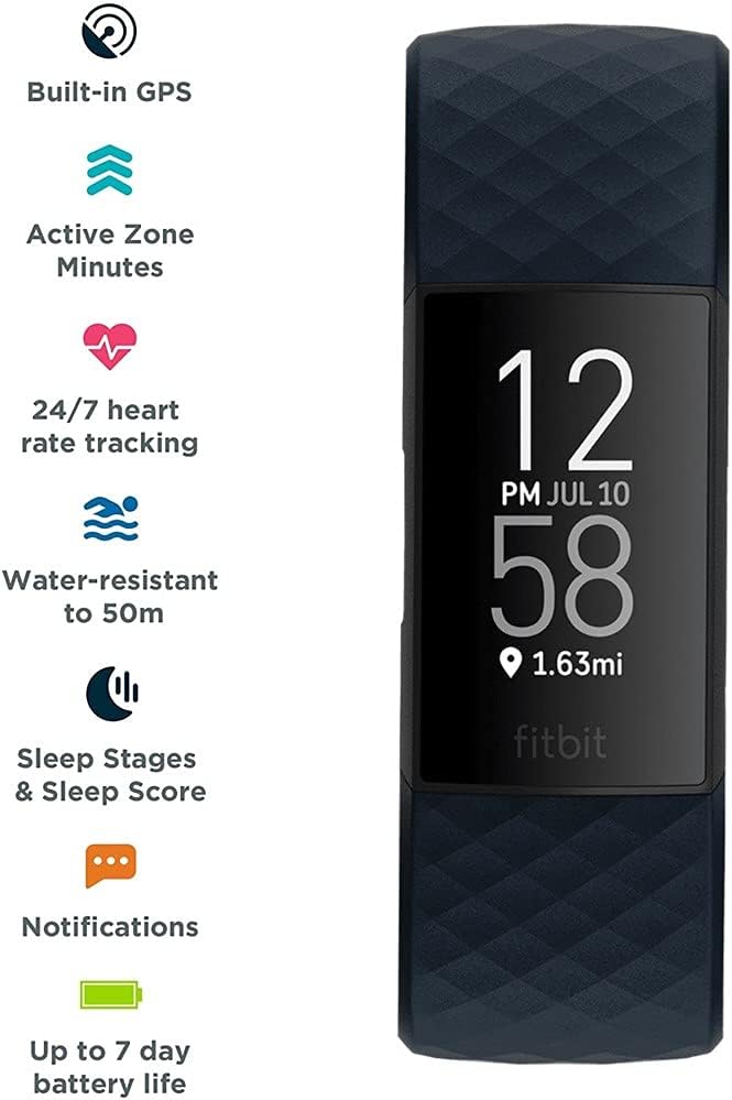Storm Blue Fitness Tracker with Built-in GPS B22804