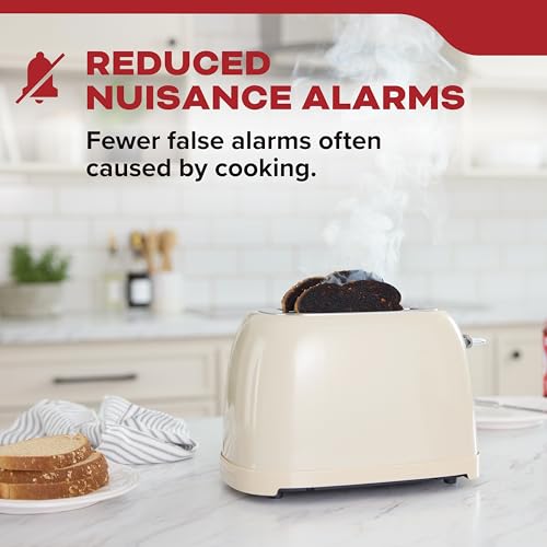 Hardwired Smoke Detector with 10-Year Battery Backup P301