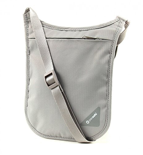 Anti-Theft RFID Blocking Passport Holder & Neck Pouch (Black) L2751
