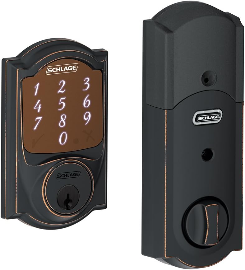 Satin Nickel Smart Deadbolt H12855