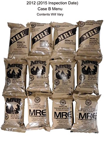 MREs (Meals Ready-to-Eat) Box B, Menus 13-24 T1024