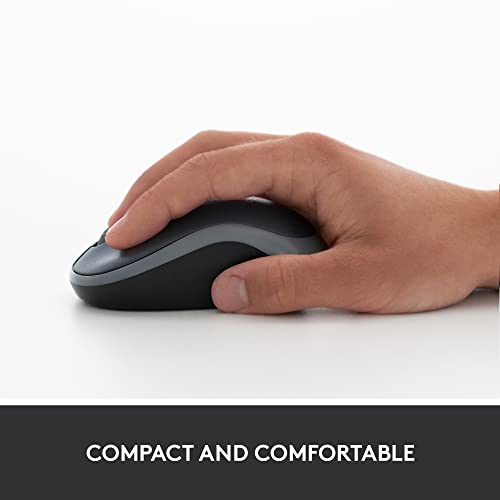 Wireless Mouse with USB Receiver - Swift Grey V31639