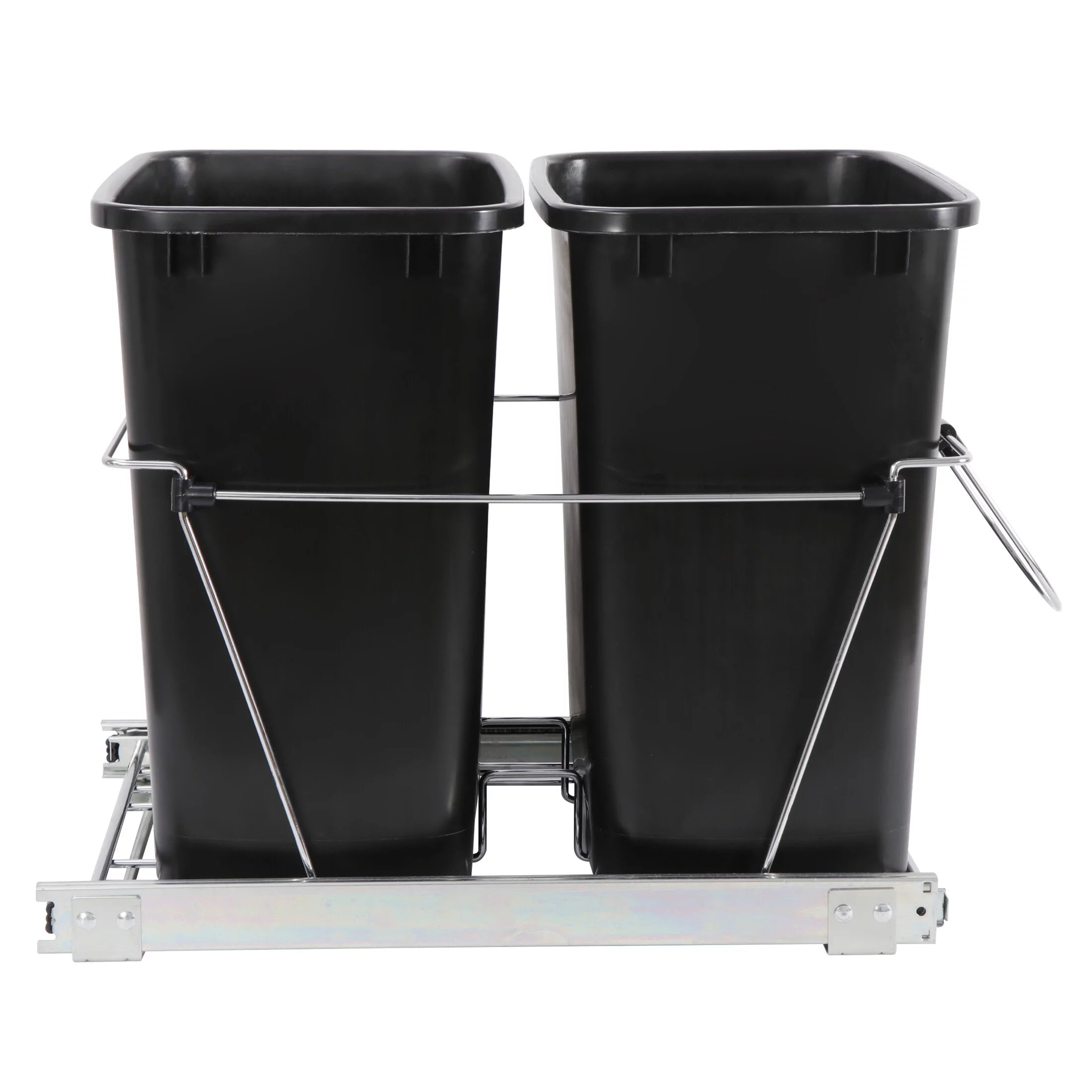 Dual 35Qt Pullout Trash Can A507