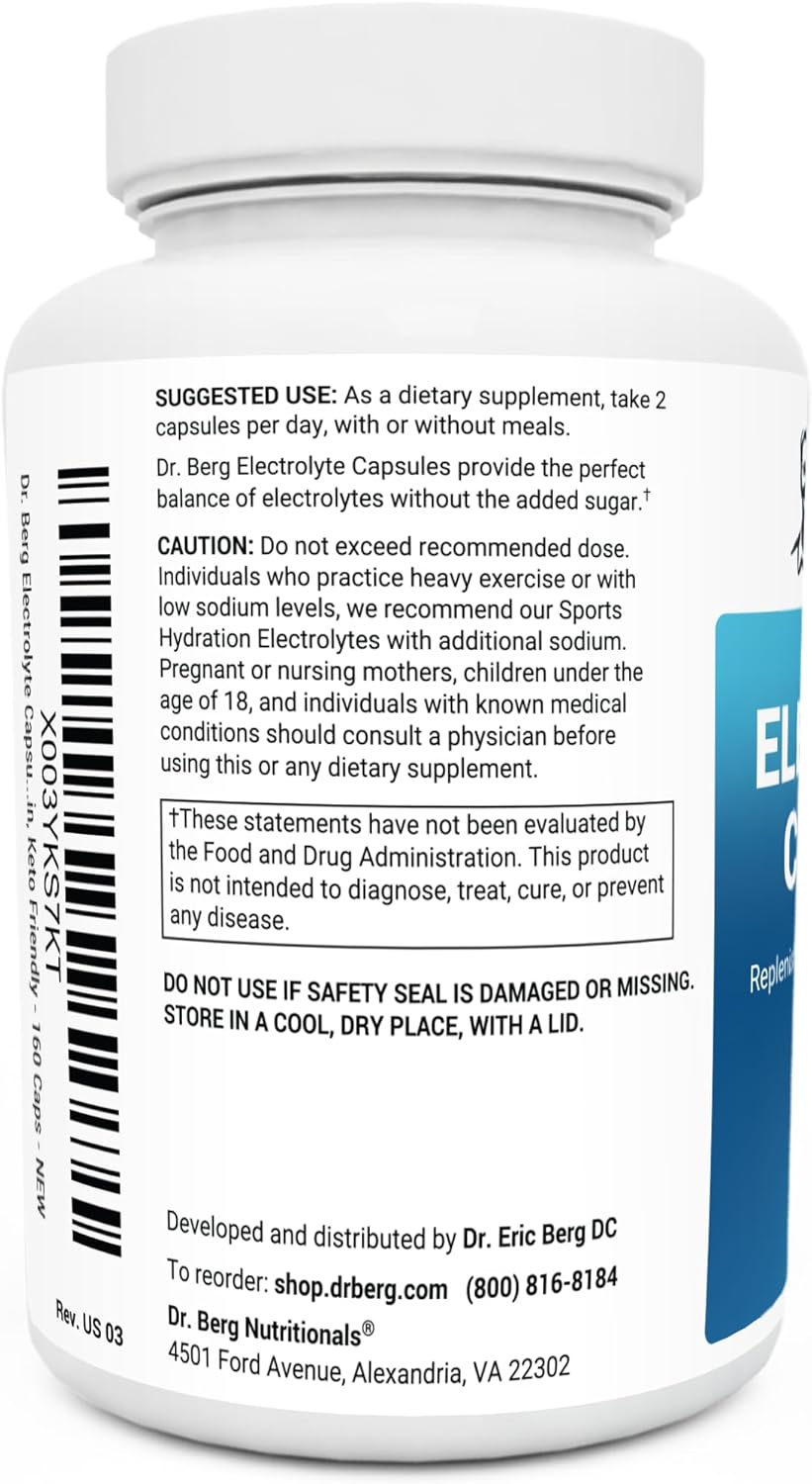 Electrolyte Capsules - 160 Caps Q70781