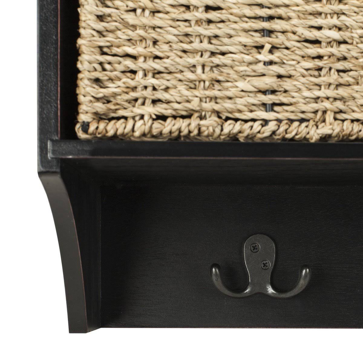 Cherry Hanging 3 Basket Wall Rack W90185