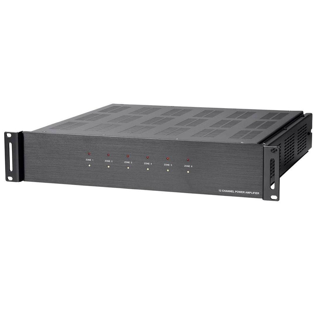 6 Zone 12 Channel Amplifier with RS232 and 70V and 4-Ohm Output Z6341