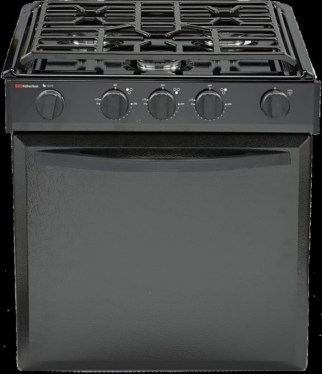 22" Range with Black Top and Black Door W937977