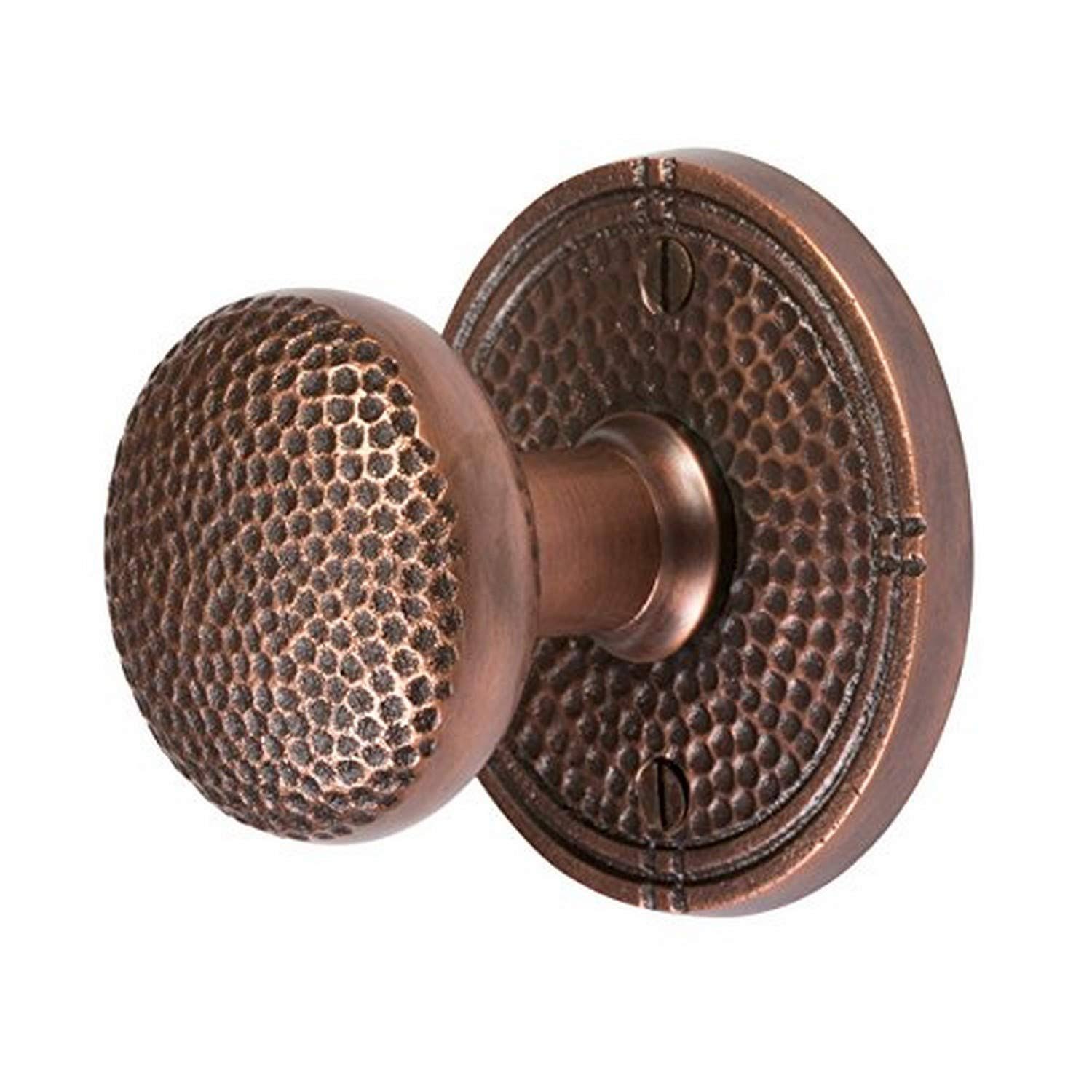 Solid Copper Passage Door Knob Set with Round Z2195