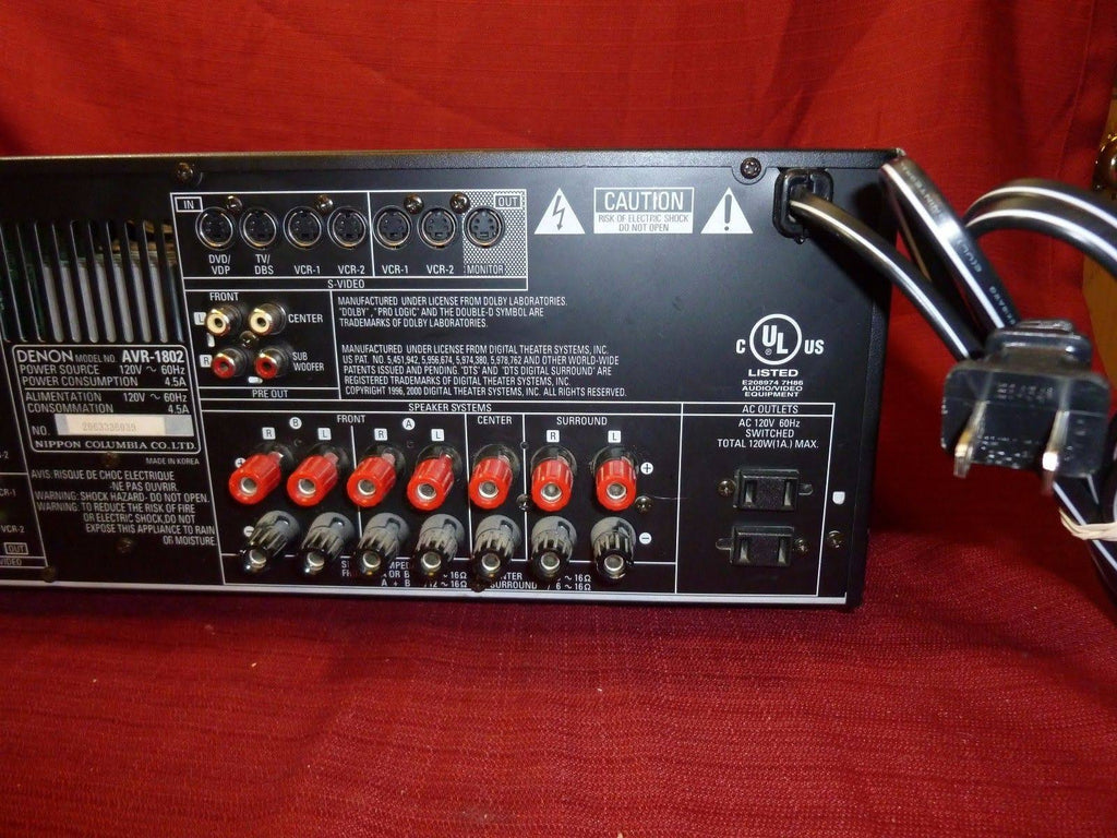 5.1 Channel 115W Surround Sound Receiver S3170