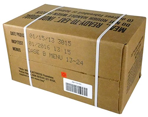 MREs (Meals Ready-to-Eat) Box B, Menus 13-24 T1024