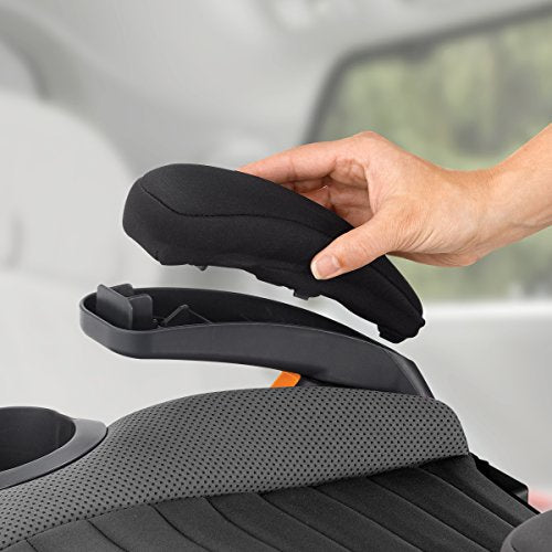 Backless Booster Car Seat, Portable Car Booster Seat for Children 40-110 lbs., Grape/Purple M34610
