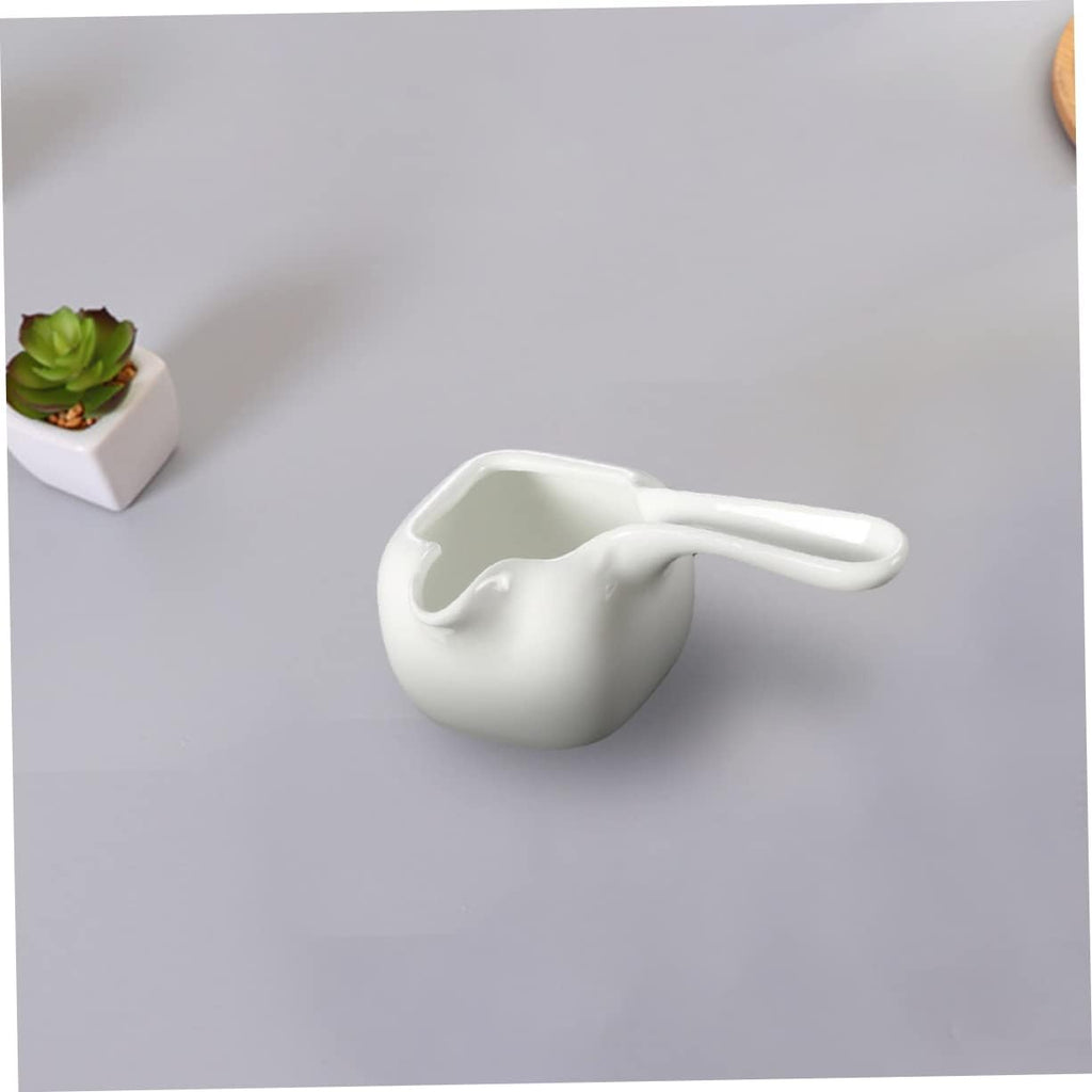 White Ceramic Chocolate Melting Pot M509881