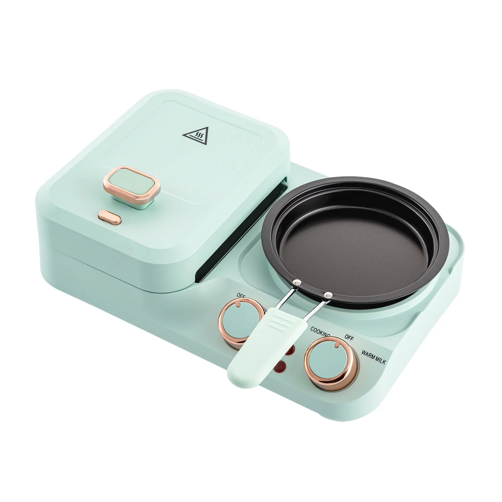 3 in 1 Breakfast Maker Machine with Non-stick Coating Plate X783