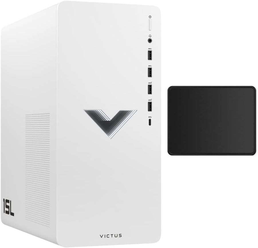 White 8GB RAM 256GB SSD Gaming Desktop L673