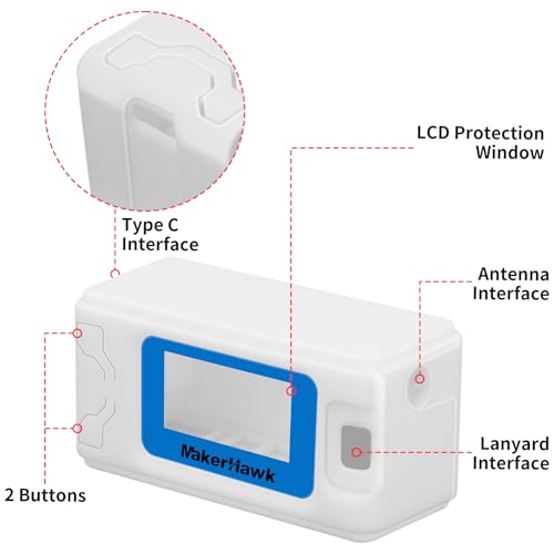 ESP32 LoRa V3 Development Board with 1100mAh Battery and N30 Protect Case Set Y75186