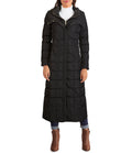 Black Maxi Puffer Coat Q802695