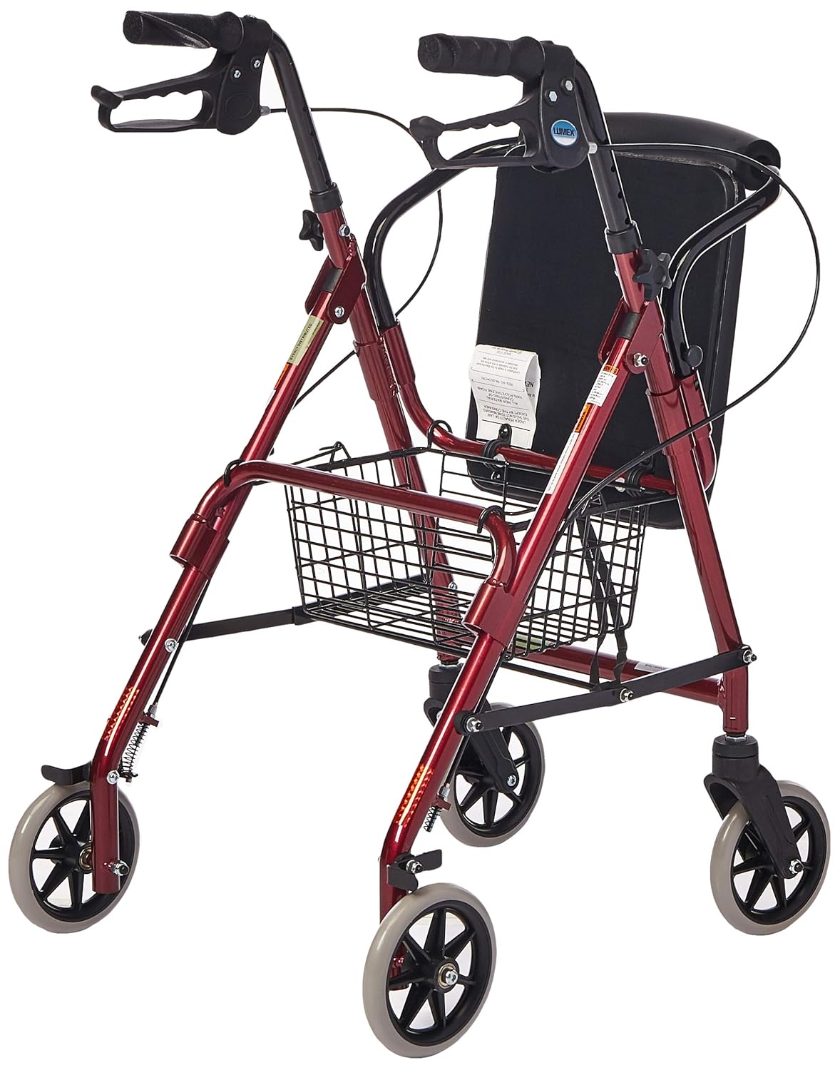 Small & Narrow Rollator Walker with Seat D836