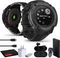 Rugged Outdoor GPS Smartwatch with Solar Charging Capability X7963