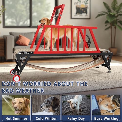 Non-Electric Slatmill Dog Treadmill for Medium/Large Dogs B59503