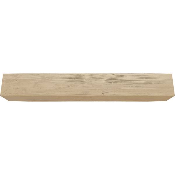 12x22W x 12x22H x 8&L 3-Sided Faux Wood Ceiling Beam V6547