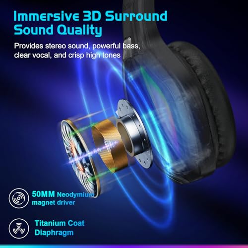 Wireless Gaming Headset with Microphone J840